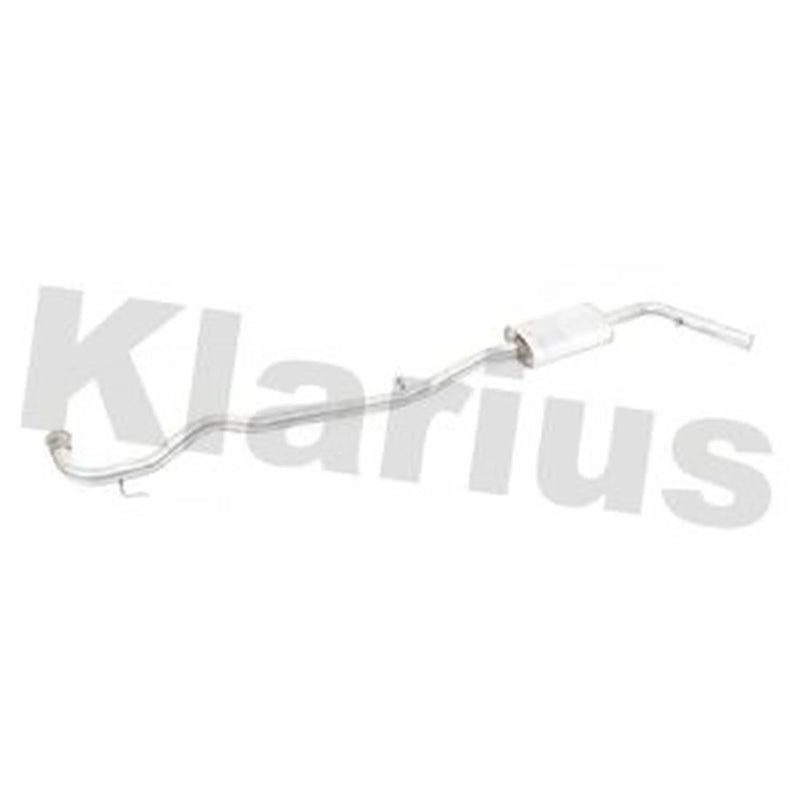 Klarius Box With Centre Pipe Centre fits Renault Trafic 1989-2001 1.9 2.1