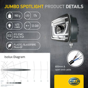 Hella Lamp Po Zf Sw Md12/24 0GR 1FE 1FE 016 773-001 1546063 1FE 016 773-001