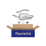Hella End Silencer Rear fits Renault Grand Scénic II 2004-2009 1.9 2.0