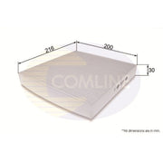 Comline Service Kit with Air, Oil & Cabin Filters fits Mitsubishi Outlander III