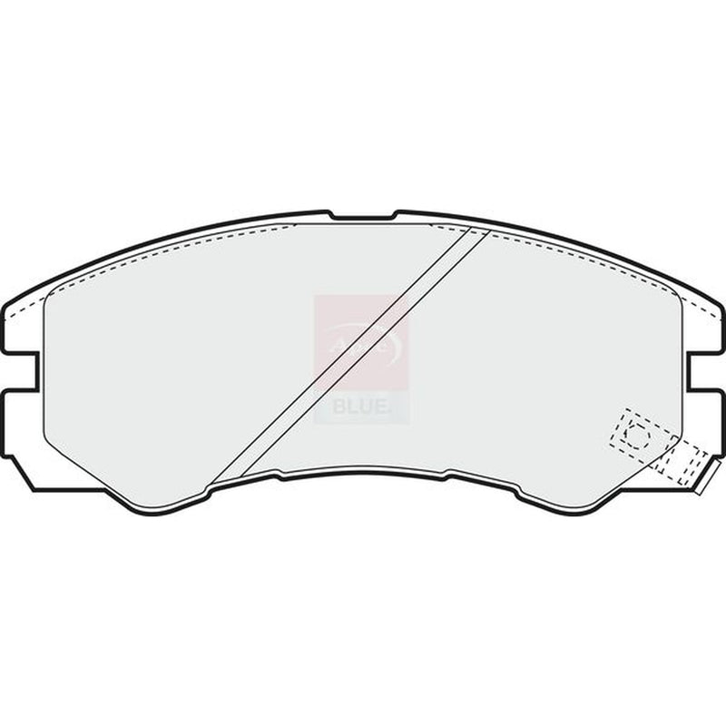 Apec Front Brake Pad Set fits Isuzu Mu 1993-1998 3.1