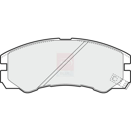 Apec Front Brake Pad Set fits Isuzu Mu 1993-1998 3.1