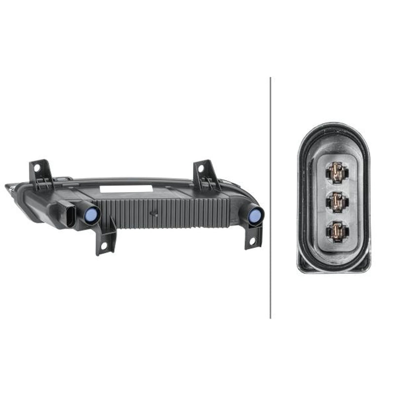 Hella Daytime Running Light LED Right fits Skoda Octavia II 2004-2013