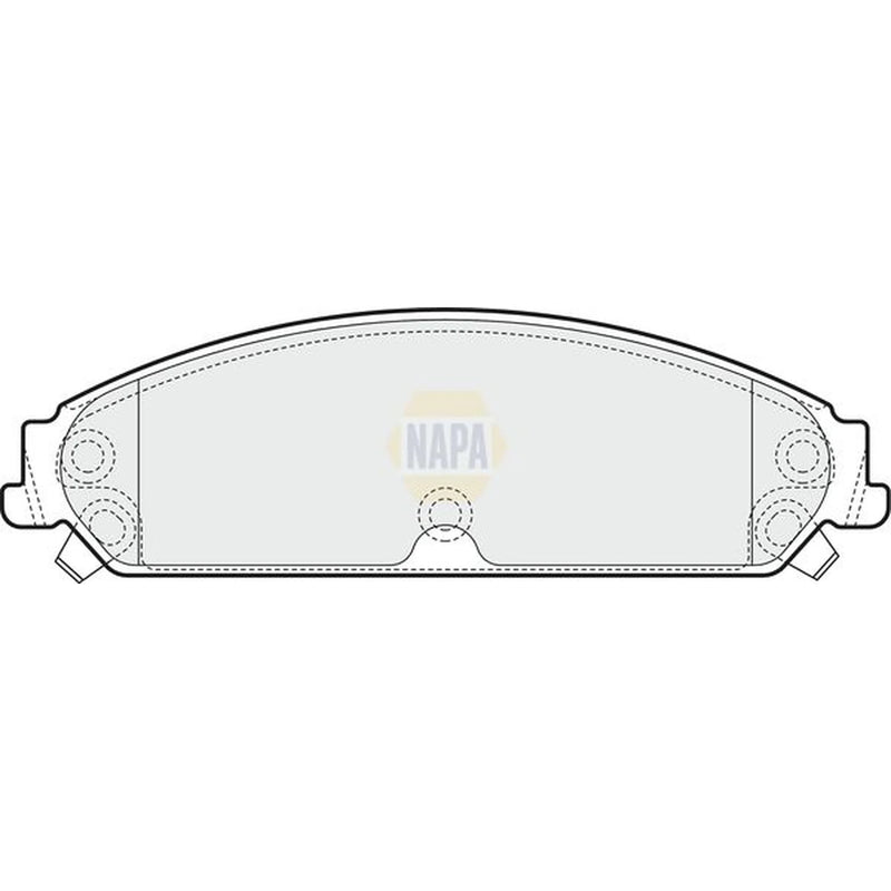 NAPA Front Brake Pad Set fits Chrysler 300C 2004-2023 3.0 3.5 5.7