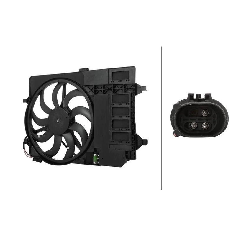 Hella Engine Cooling Fan fits Mini Mini 2001-2008