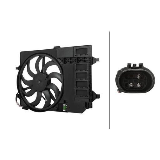 Hella Engine Cooling Fan fits Mini Mini 2001-2008