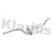 Klarius Box With Centre Pipe Centre fits Ford Focus I 1998-2004 1.6
