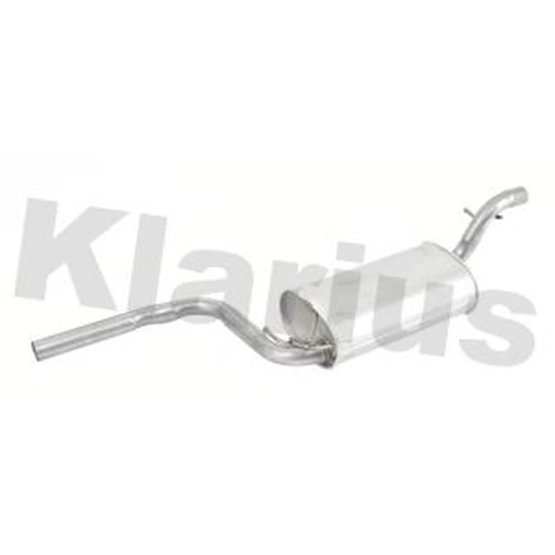 Klarius Box With Centre Pipe Centre fits Ford Focus I 1998-2004 1.6