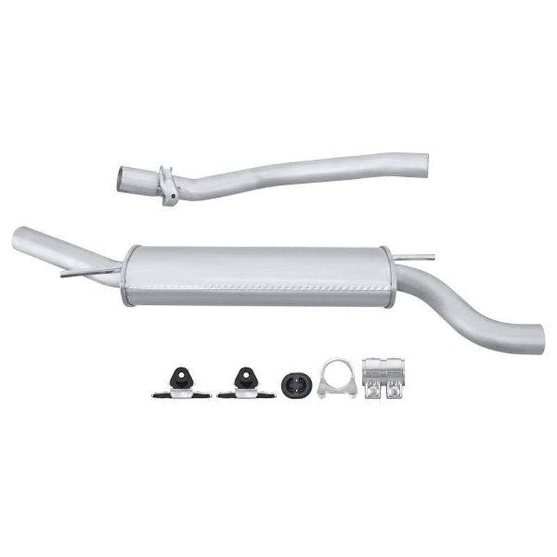 Hella End Silencer Rear fits VW Transporter 1990-2003 1.9 2.0 2.4 2.5