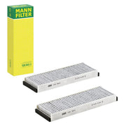 MANN-FILTER Service Kit with Air, Oil & Cabin Filters fits Audi A6 C6 2004-2006