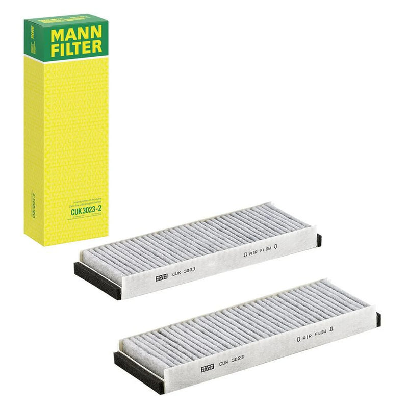 MANN-FILTER Service Kit with Air, Oil & Cabin Filters fits Audi A6 C6 2004-2006