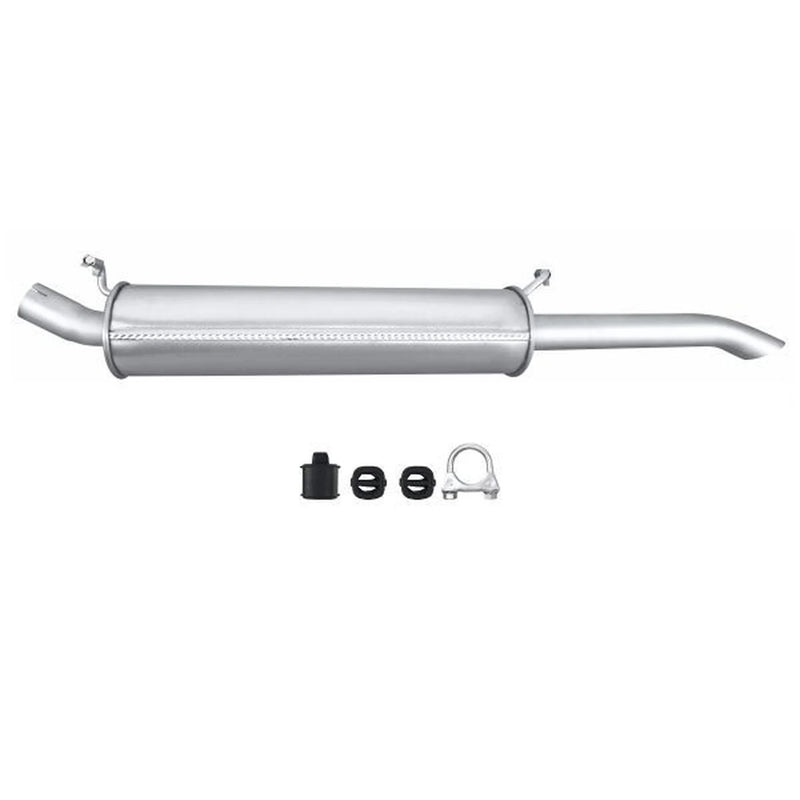Hella End Silencer Rear fits Opel Ascona C 1981-1988 1.3 1.6