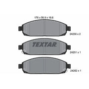 Textar Front Brake Pad Set 2425001