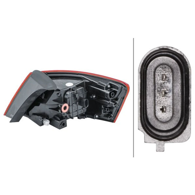 Hella Tail Light / Lamp W21W Left fits Audi A3 2012-2020 1.0 1.2 1.4 1.5 1.6 1.8