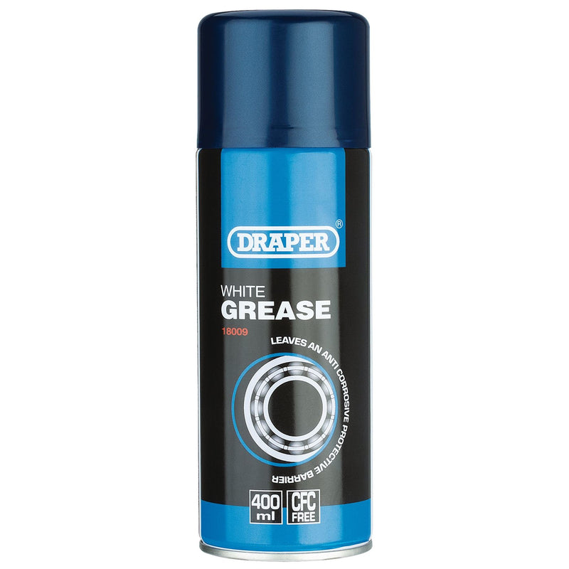 Draper White Grease, 400ml 18009 Draper - Dynamic Drive