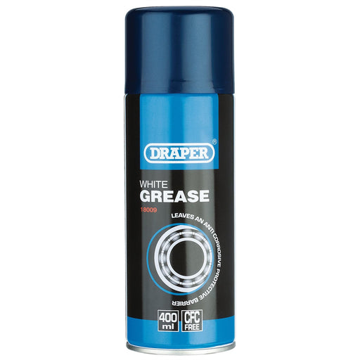 Draper White Grease, 400ml 18009 Draper - Dynamic Drive