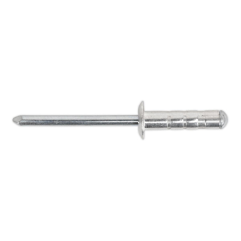 Sealey Aluminium Multi-Grip Rivet Standard Flange 4 x 12mm Pack of 200 RM4012S Sealey - Dynamic Drive