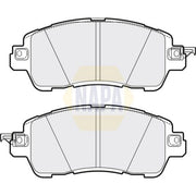 NAPA Front Brake Pad Set fits Mazda 2 2014 on 1.5