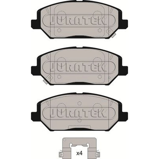 Juratek Front Brake Vented Discs & Pads fits Kia Xceed 2019-2020 1.0 1.4 1.6