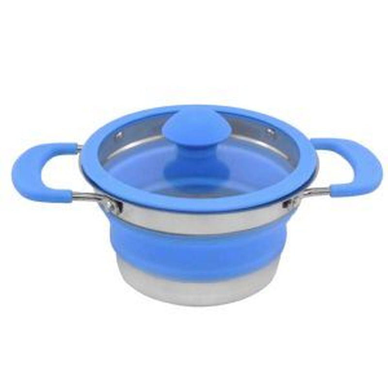 Via Mondo Collapsible Cooking Pan 1L 1165181 UK Camping And Leisure - UK Camping And Leisure