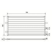 Valeo Air Conditioning Condenser 814087
