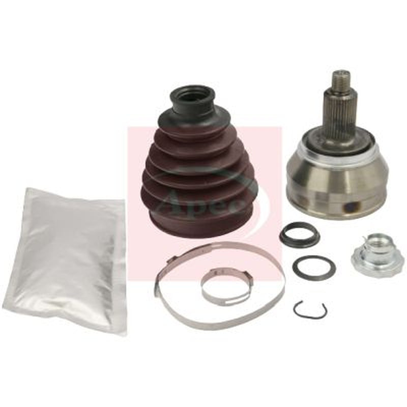 Apec CV Axle Shaft Assembly Front fits Audi A1 2010-2018 1.0 1.2 1.4 1.6
