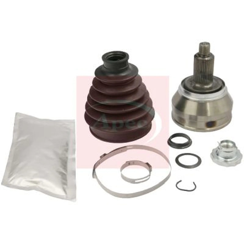 Apec CV Axle Shaft Assembly Wheel Side ACV1044