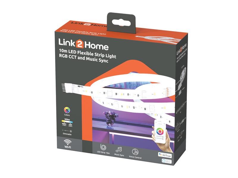 Link2Home Flexible LED Light Strip 10m Link2Home - Dynamic Drive