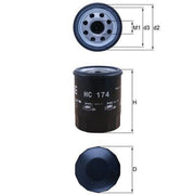 Mahle Automatic Transmission Hydraulic Filter HC 174