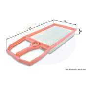 Comline Full Service Kit with Air, Oil, Fuel & Cabin Filters fits VW Polo