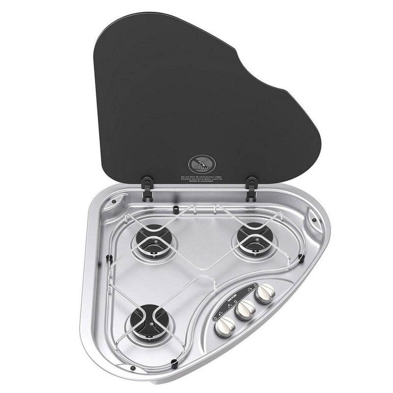 Thetford Series 330 Triangle Hob with Lid Shut Off L/H Thetford - NN4 Online