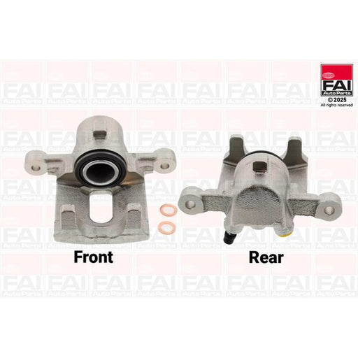 FAI Brake Caliper Assembly Rear Right fits Toyota Corolla 2001-2008 1.4 1.6 1.8
