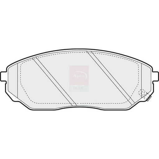 Apec Front Brake Pad Set PD3595
