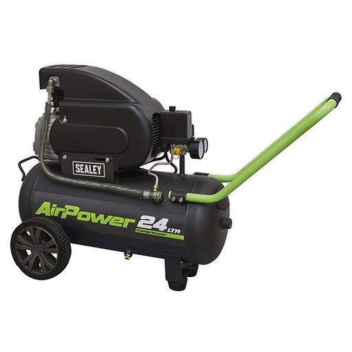 Sealey Air Compressor 24L Direct Drive 2hp SAC2420E Sealey - Dynamic Drive