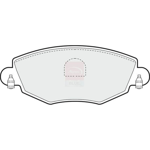 Apec Front Brake Pad Set PD3053