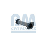 BM Catalysts Exhaust Pipe OD fits Nissan Navara NP300 2009 on 2.5