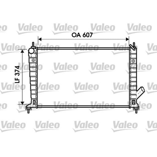 Valeo Engine Radiator 734714