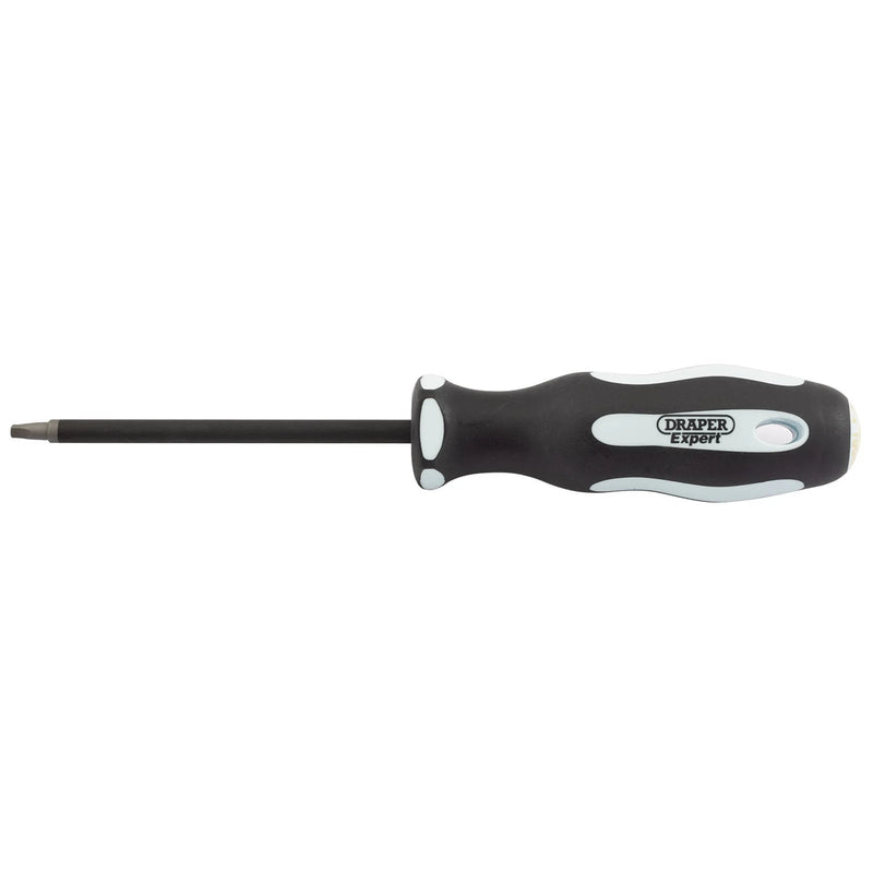 Draper Expert Square Recess Soft Grip Security Screwdriver, S2 x 100mm - 995SQ