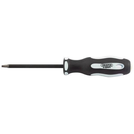 Draper Expert Square Recess Soft Grip Security Screwdriver, S2 x 100mm - 995SQ