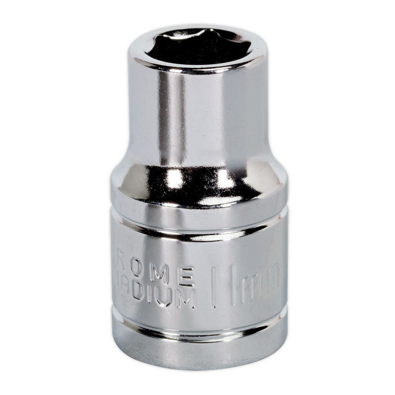 Seigen by Sealey WallDrive Socket 11mm 1/2"Sq Drive S0649 Seigen by Sealey  - Dynamic Drive