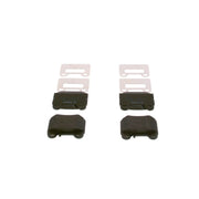 Bosch Front & Rear Pads fits Mercedes-Benz M-Class 1998-2005
