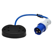 Defender E85302 230V Fly Lead Converter, 16A - 2 x 13A - E85302 - image 1