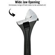 Teng Tools Adjustable Wrench 250mm Teng Tools - Dynamic Drive