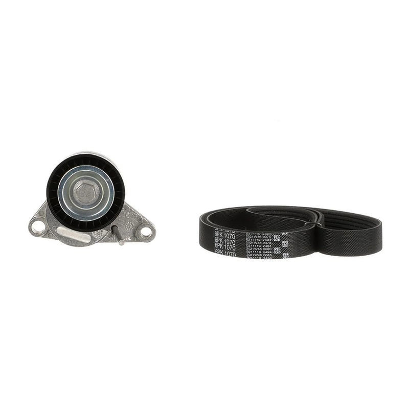 Gates V-Ribbed Belt Set fits Citroën C2 2003-2010 1.6