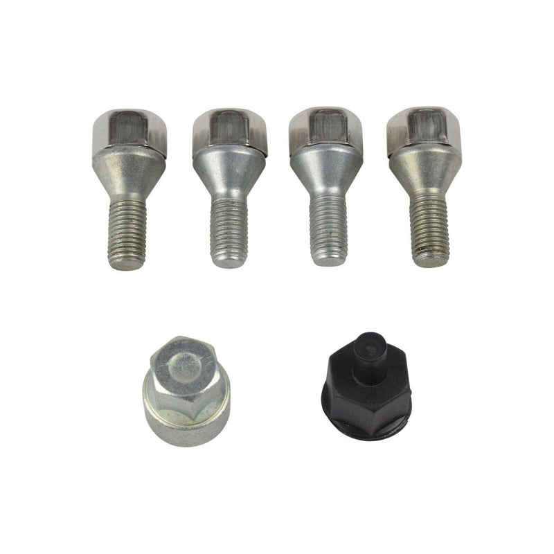 SAS Security 4 Locking Wheel Bolts M12 X 1.5 Caravan Trailer Motorhome SAS  - Dynamic Drive