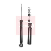 Apec Shock Absorber Damper Strut Rear Right ASA1620