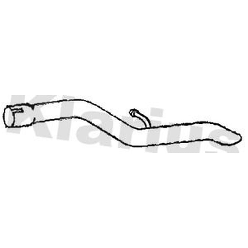 Klarius Exhaust Pipe OD fits Chevrolet Cruze 2012-2015 1.7