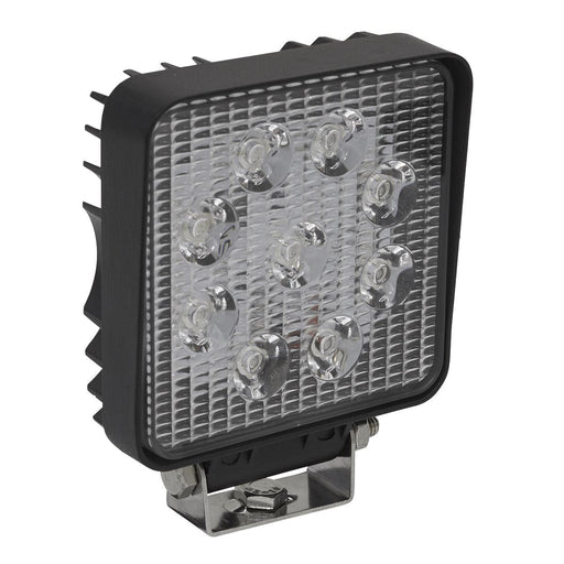 Sealey Square Worklight with Mounting Bracket 27W SMD LED LED3S Sealey - Dynamic Drive