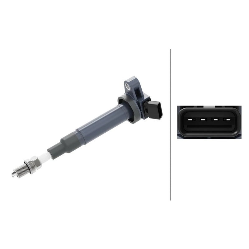 Hella Ignition Coil Pack fits Lexus Gs 2000-2011