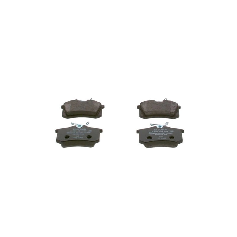 Bosch Front & Rear Pads fits Renault Fluence 2010 on 1.6